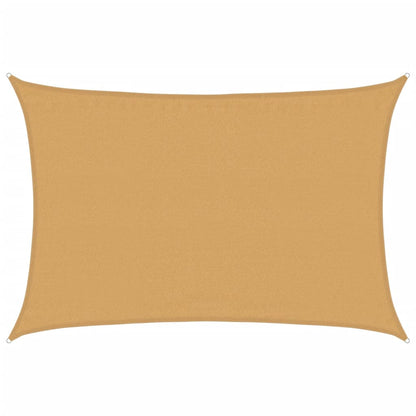 Sunshade Sail 160 g/m² 3.5x5 m HDPE Sand