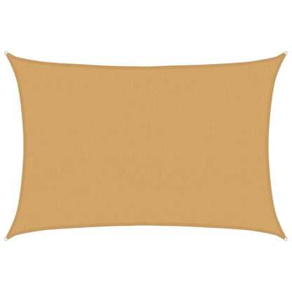 Sunshade Sail 160 g/m² 4x5 m HDPE Sand