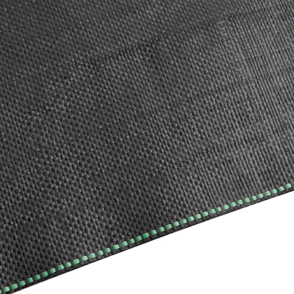 vidaXL Weed Membrane Black 1x200 m PP 4