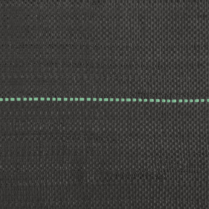 vidaXL Weed Membrane Black 1x200 m PP 5