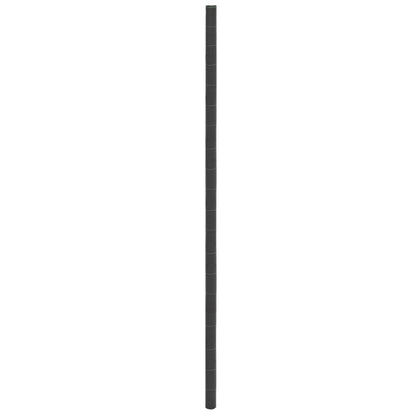 vidaXL Weed Membrane Black 4x50 m PP 1
