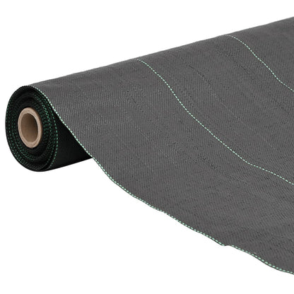 vidaXL Weed Membrane Black 4x50 m PP 2