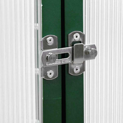vidaXL Greenhouse with Base Frame Green 169x114x195 cm Aluminium 6