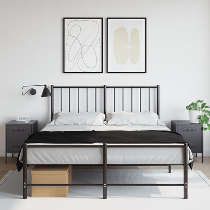Bedside Cabinet 36x39x50,5 cm Steel Anthracite 2