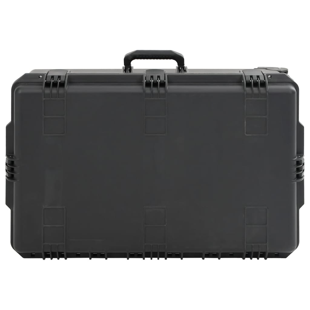 vidaXL Portable Flight Case Black 79,5x51,5x30,5 cm PP 2