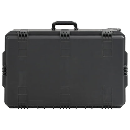 vidaXL Portable Flight Case Black 79,5x51,5x30,5 cm PP 2