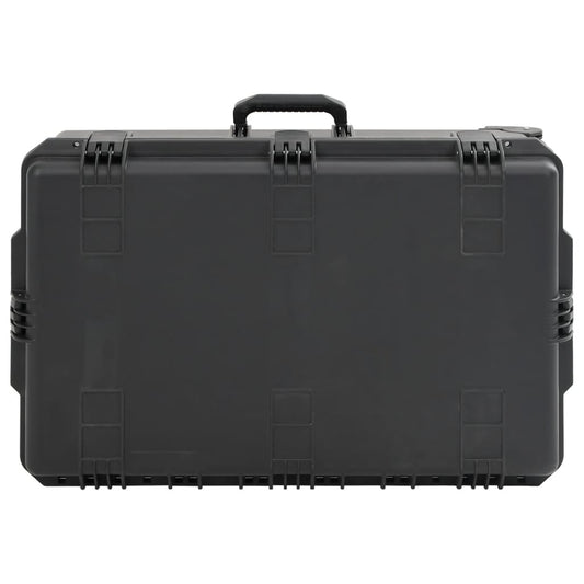 vidaXL Portable Flight Case Black 79,5x51,5x30,5 cm PP 2