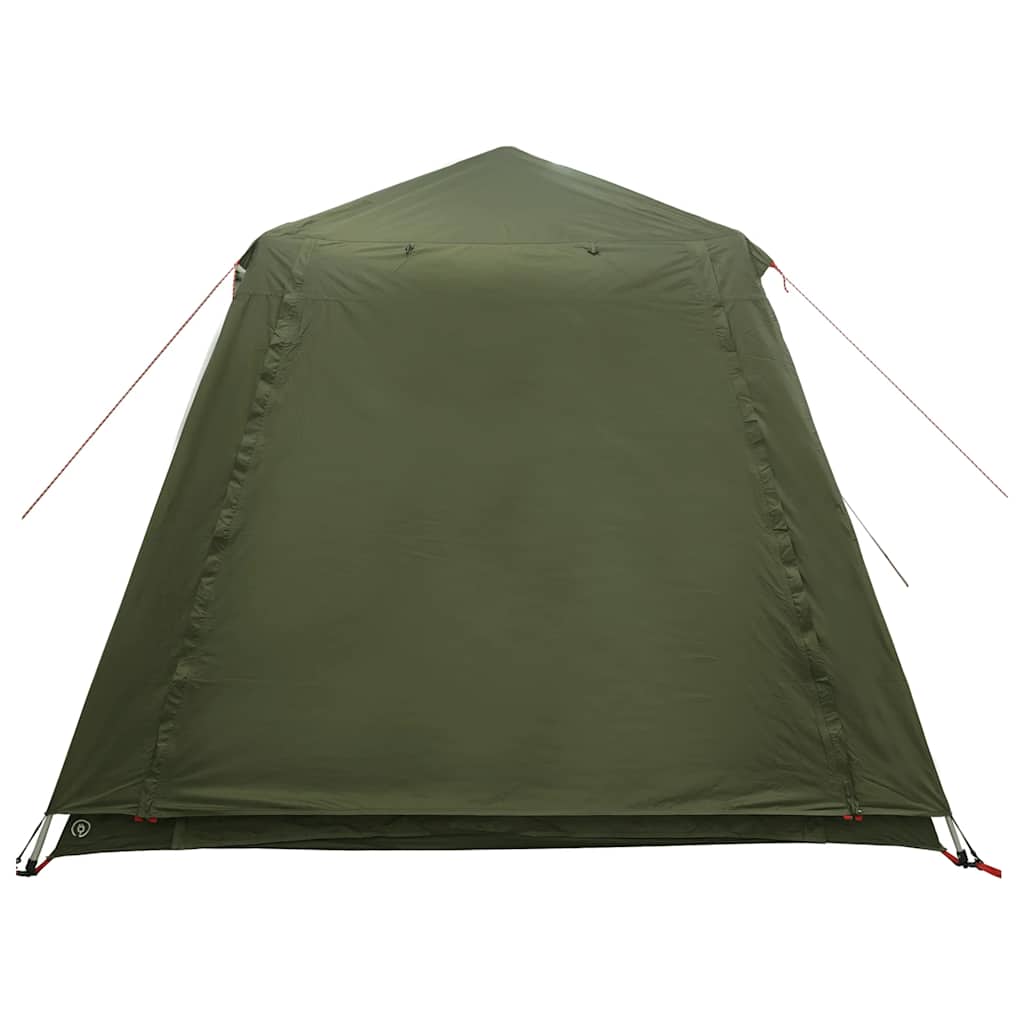 vidaXL Fishing Tent 4-Person Olive Green Quick Release 5