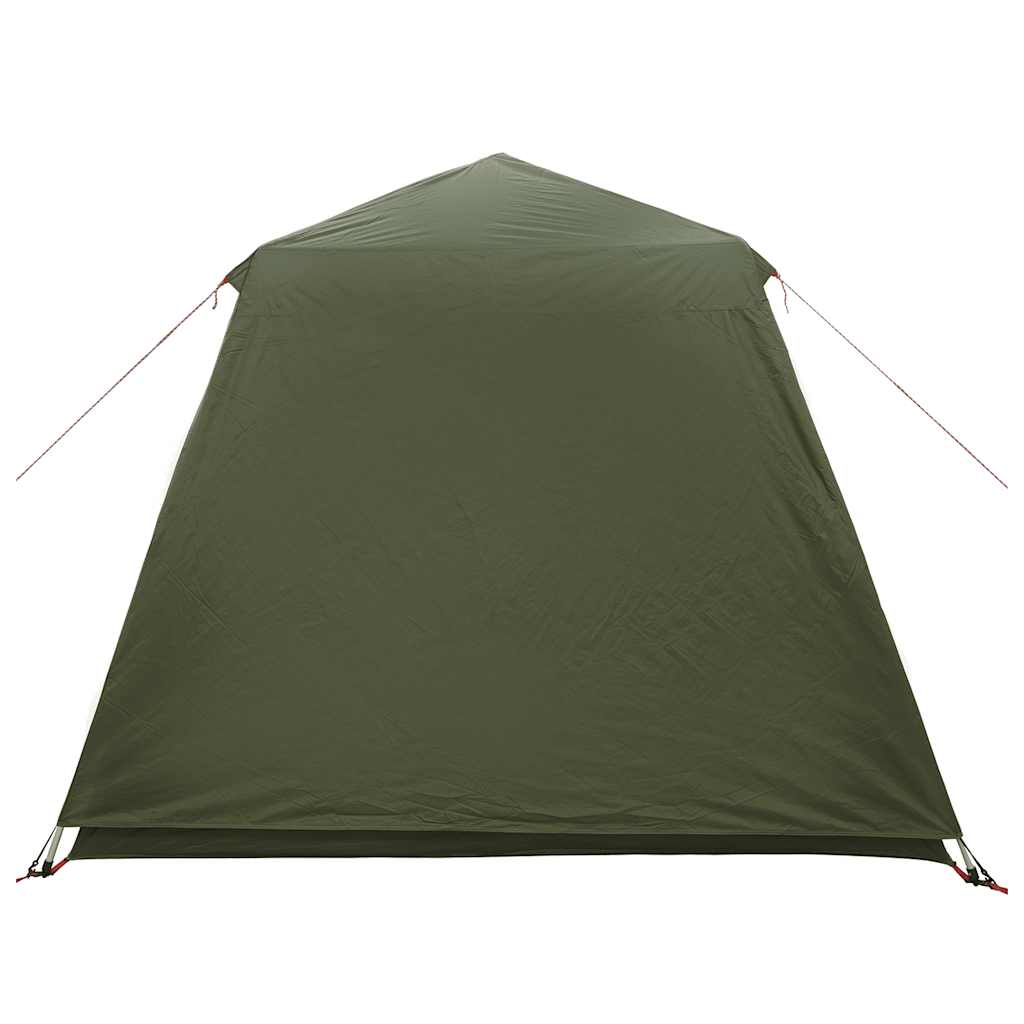 vidaXL Fishing Tent 4-Person Olive Green Quick Release 6