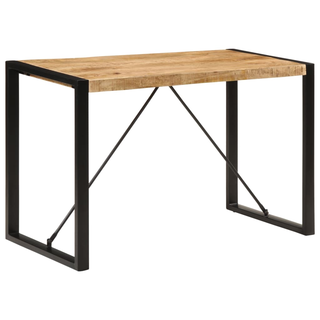 vidaXL Dining Table 120 cm Black Height 76 cm