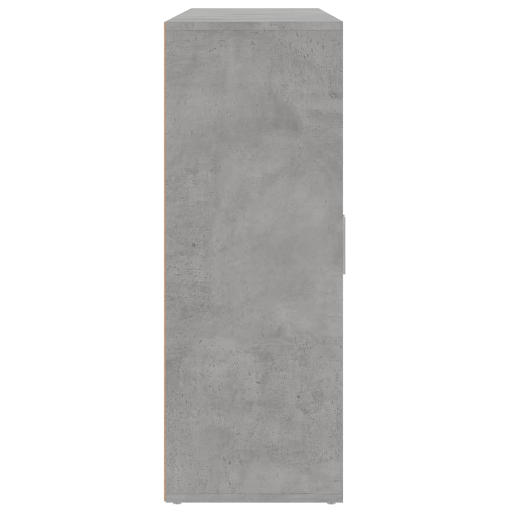 vidaXL Sideboards 3 pcs Concrete Grey 60x31x84 cm Engineered Wood 5