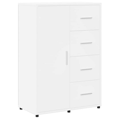 vidaXL Sideboards 2 pcs White 60x31x84 cm Engineered Wood 4