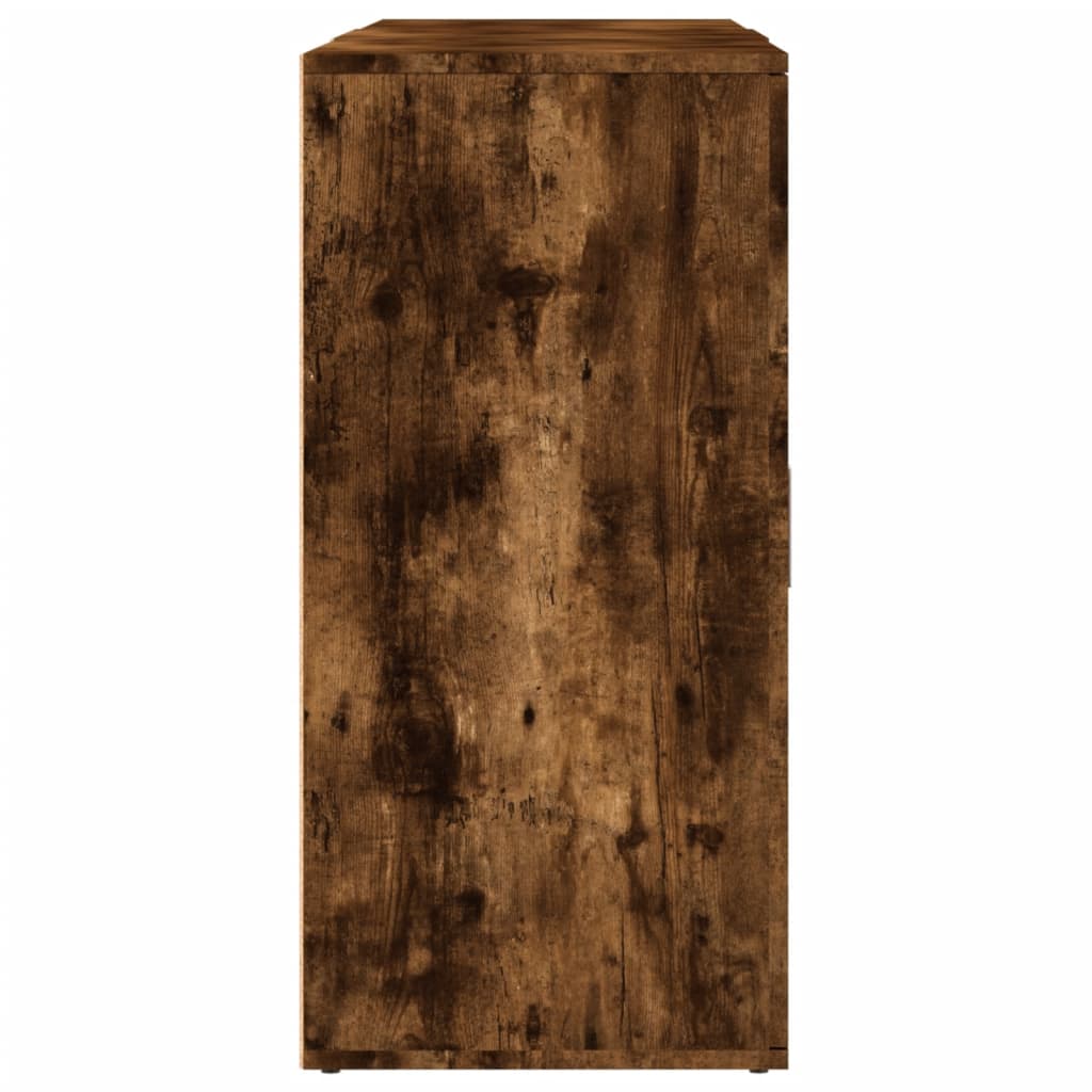 vidaXL Sideboards 3 pcs Smoked Oak Engineered Wood 6