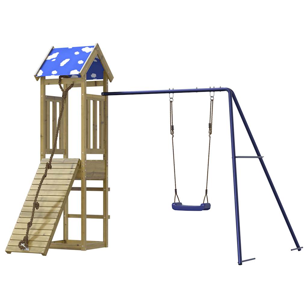 vidaXL Outdoor Playset Impregnated Wood Pine 4