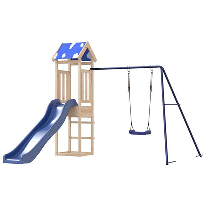 vidaXL Outdoor Playset Solid Wood Pine 4
