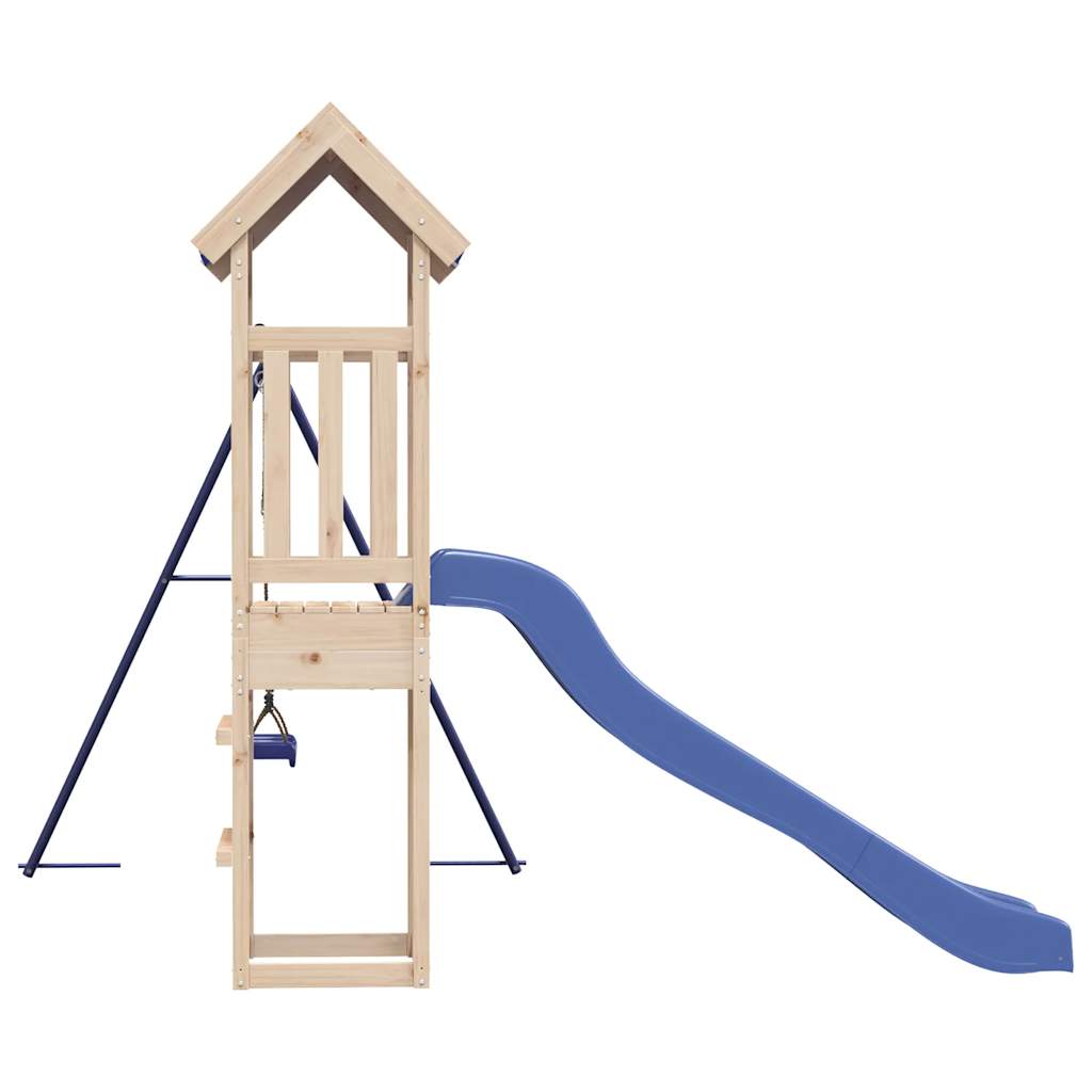 vidaXL Outdoor Playset Solid Wood Pine 6