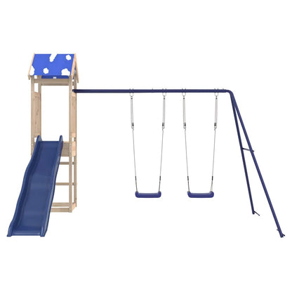 vidaXL Outdoor Playset Solid Wood Pine 4