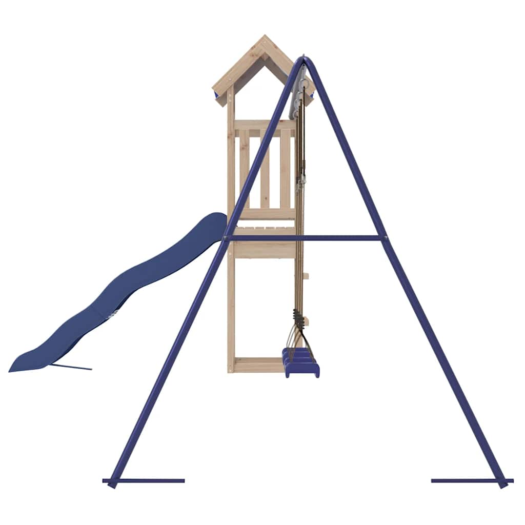 vidaXL Outdoor Playset Solid Wood Pine 6