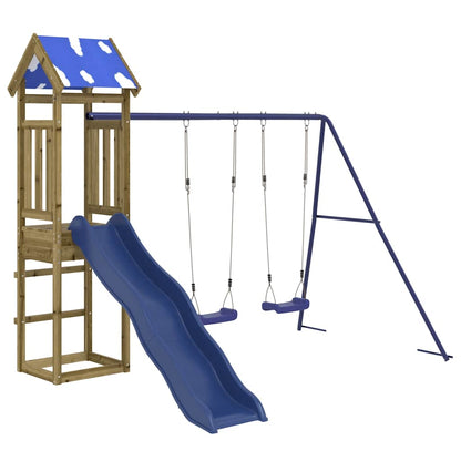vidaXL Outdoor Playset Impregnated Wood Pine 2