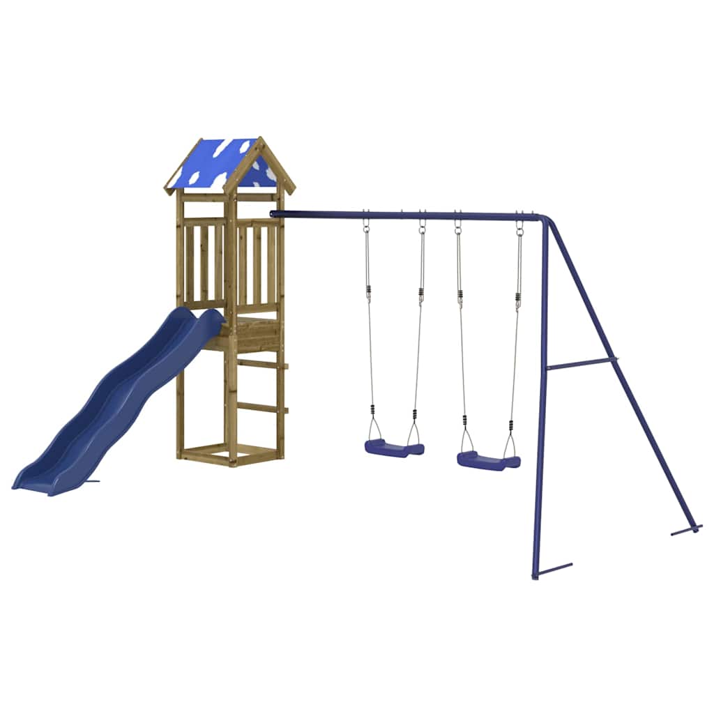 vidaXL Outdoor Playset Impregnated Wood Pine 3