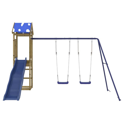 vidaXL Outdoor Playset Impregnated Wood Pine 4