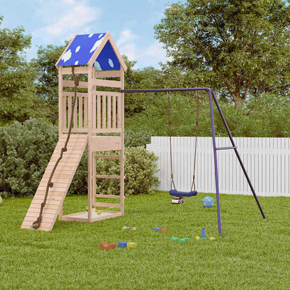 vidaXL Outdoor Playset Solid Wood Pine 1