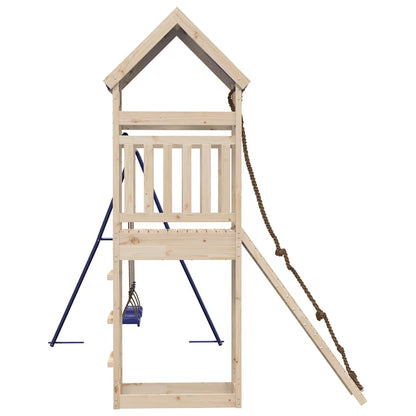 vidaXL Outdoor Playset Solid Wood Pine 6