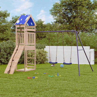 vidaXL Outdoor Playset Solid Wood Pine 1
