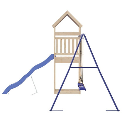 vidaXL Outdoor Playset Solid Wood Pine 5