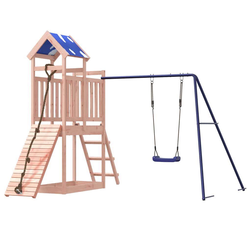 vidaXL Outdoor Playset Solid Wood Douglas 4
