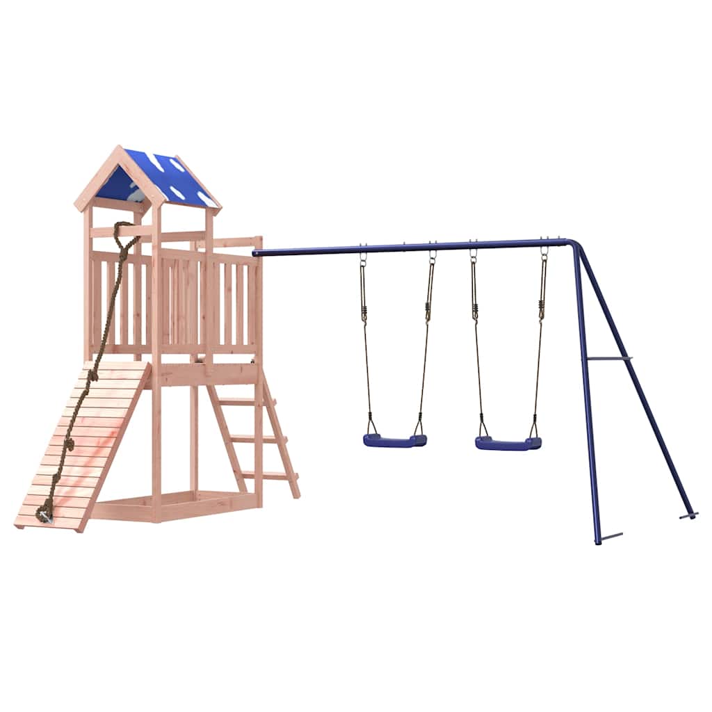 vidaXL Outdoor Playset Solid Wood Douglas 4