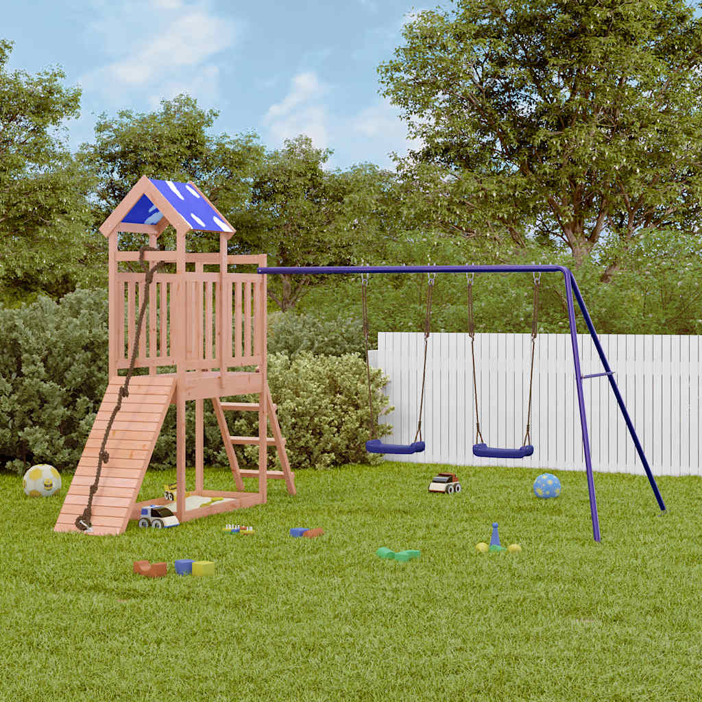 vidaXL Outdoor Playset Solid Wood Douglas 1