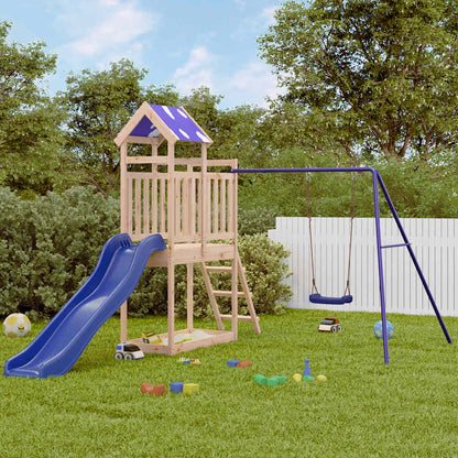 vidaXL Outdoor Playset Solid Wood Pine 1
