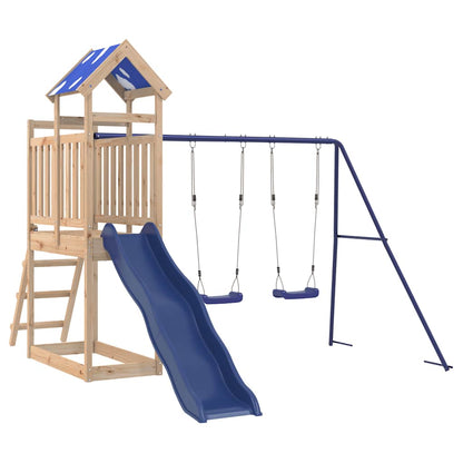 vidaXL Outdoor Playset Solid Wood Pine 2