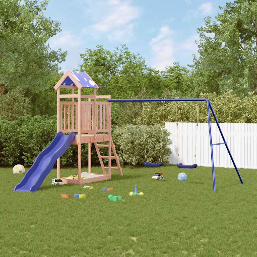vidaXL Outdoor Playset Solid Wood Douglas 1