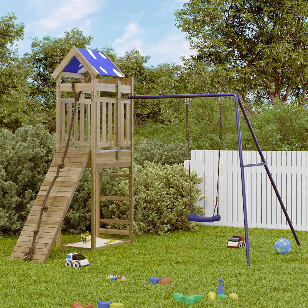 vidaXL Outdoor Playset Impregnated Wood Pine 1