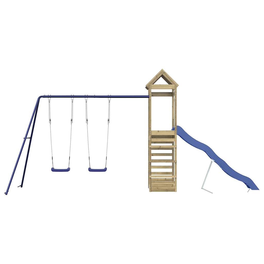 vidaXL Outdoor Playset Impregnated Wood Pine 3
