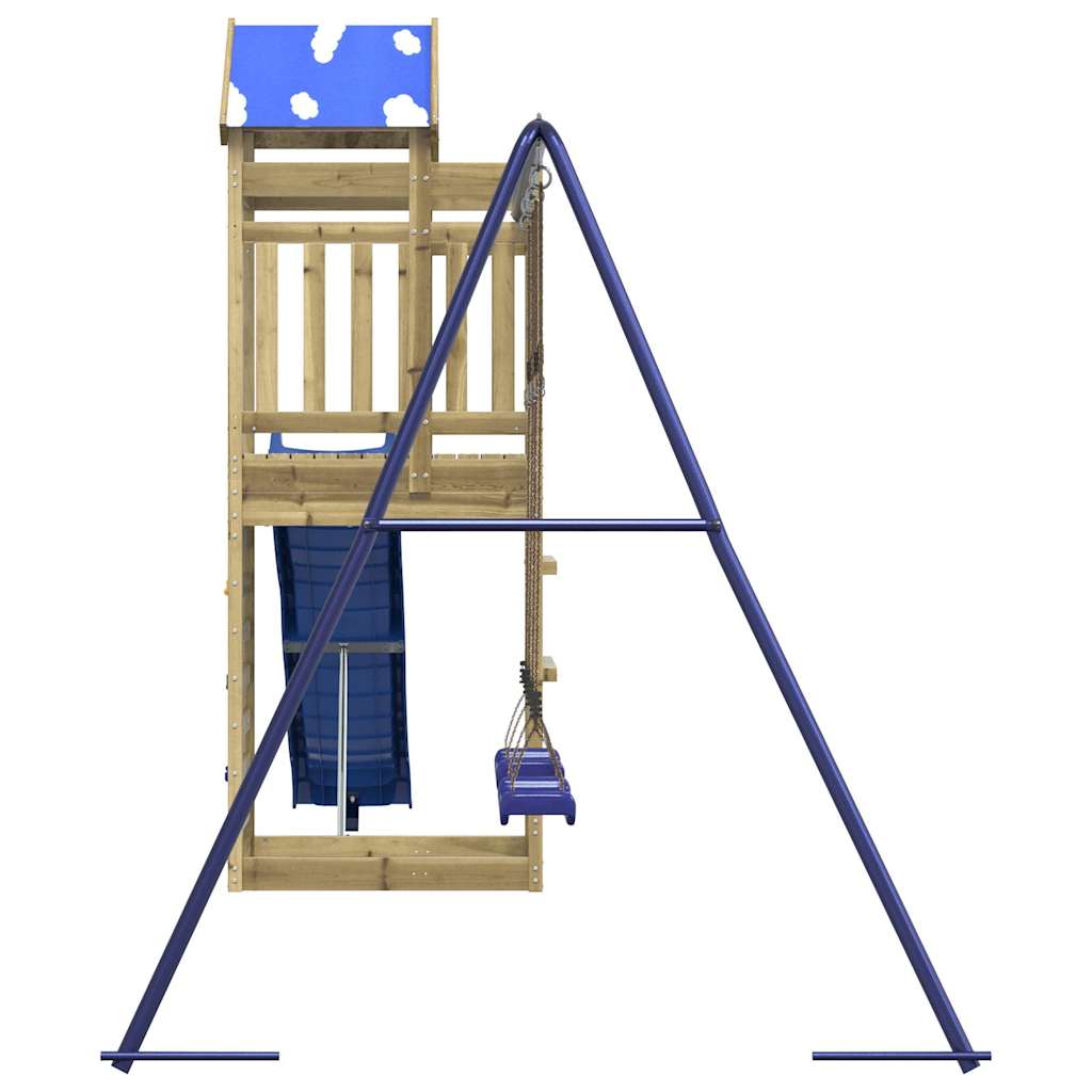 vidaXL Outdoor Playset Impregnated Wood Pine 6