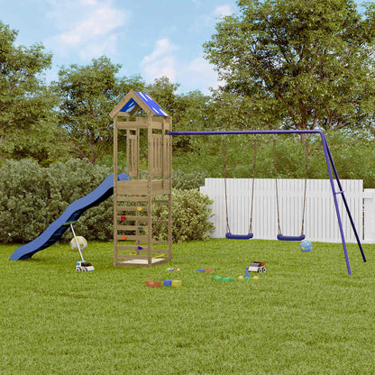 vidaXL Outdoor Playset Impregnated Wood Pine 1