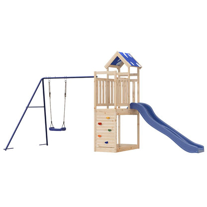 vidaXL Outdoor Playset Solid Wood Pine 4