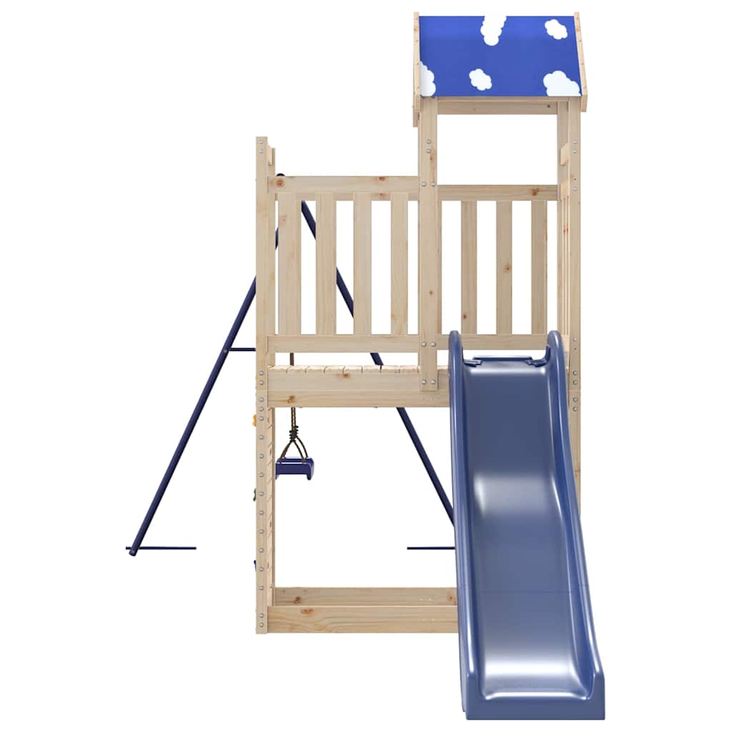 vidaXL Outdoor Playset Solid Wood Pine 5