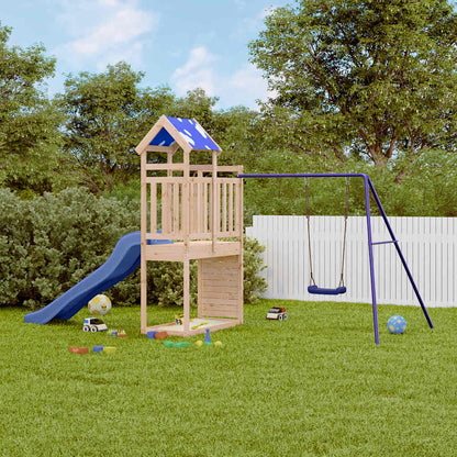 vidaXL Outdoor Playset Solid Wood Pine 1