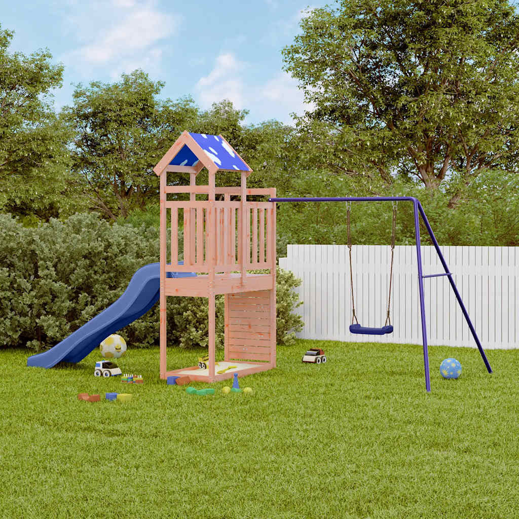 vidaXL Outdoor Playset Solid Wood Douglas 1