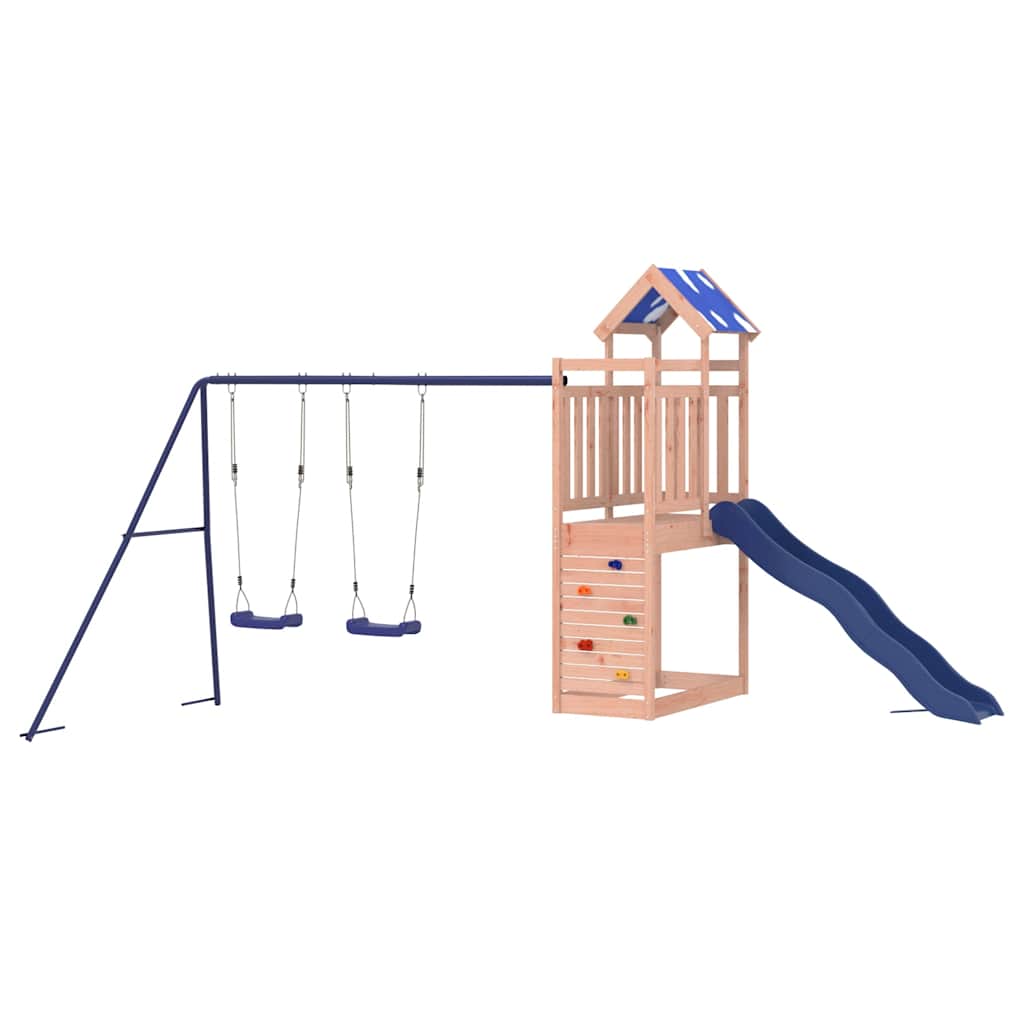 vidaXL Outdoor Playset Solid Wood Douglas 3