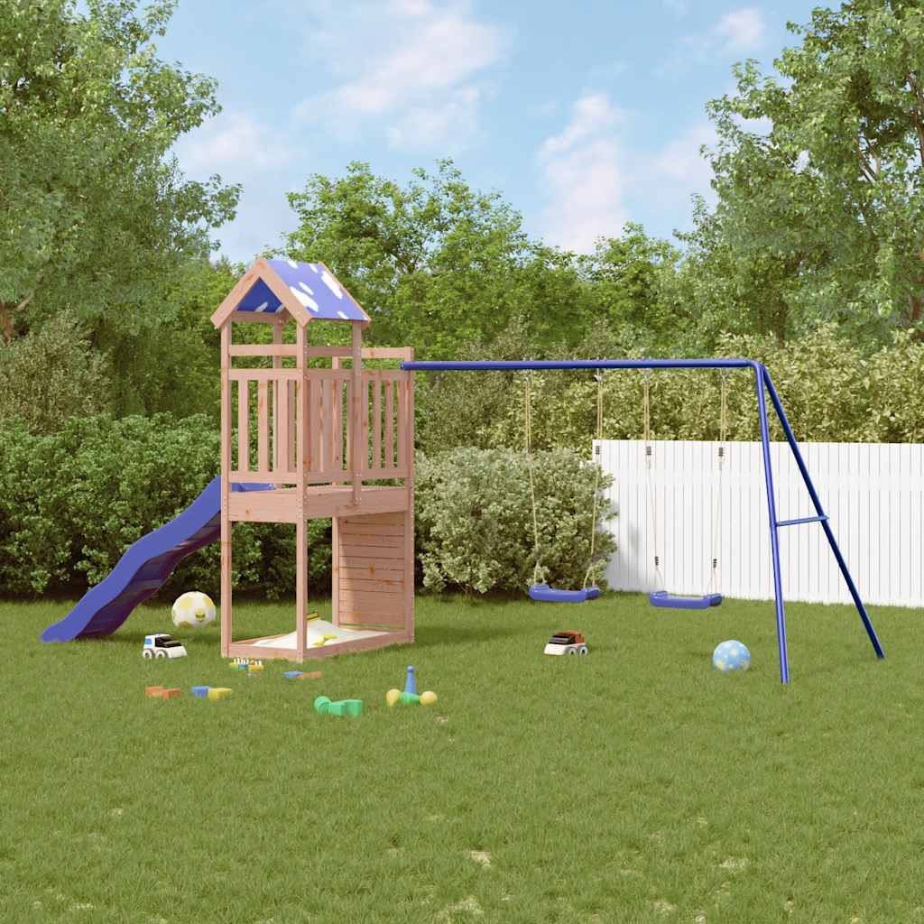 vidaXL Outdoor Playset Solid Wood Douglas 1