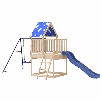 vidaXL Outdoor Playset Solid Wood Pine 4