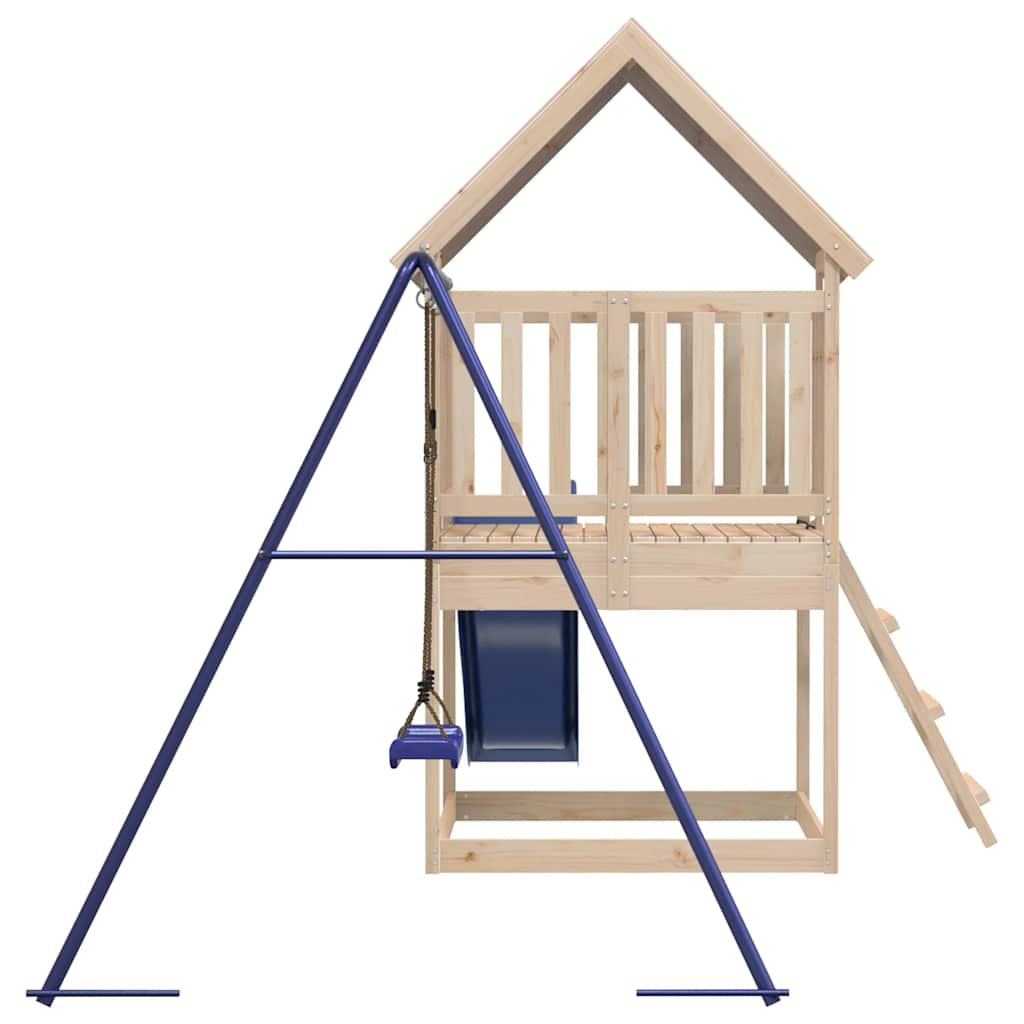 vidaXL Outdoor Playset Solid Wood Pine 5