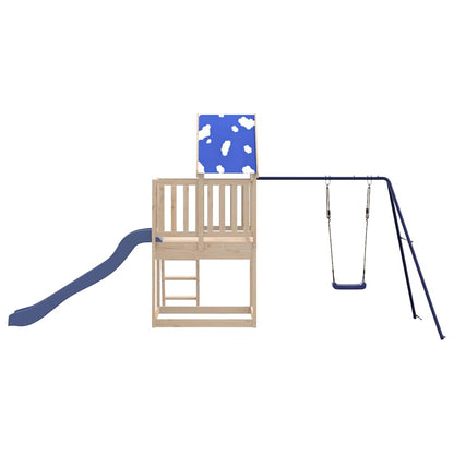 Outdoor Playset Solid Wood Pine Solid pine wood