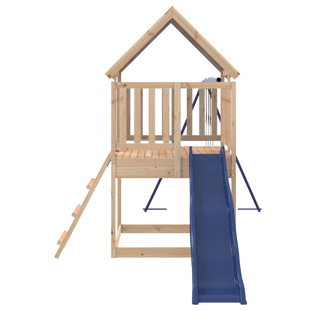 vidaXL Outdoor Playset Solid Wood Pine 6