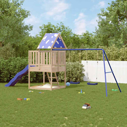 vidaXL Outdoor Playset Solid Wood Pine 1